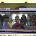 Capicchioni Maurizio -In treno- Rimini, Italia 2006  copia